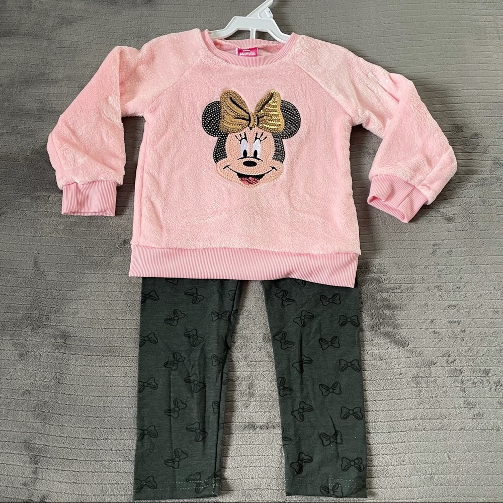 Disney Minnie Mouse Two Piece Set - Sweater and Leggings